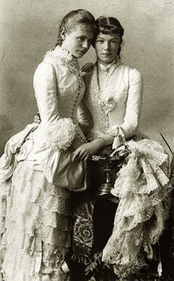Амалия и эрцгерцогиня Мари Валери 