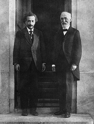 Эйнштейн и Лоренц  1920 год